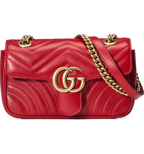 gucci gg marmont leather mini bag|gucci marmont mini bag price.